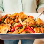 Плов из курицы в рукаве для запекания в духовке