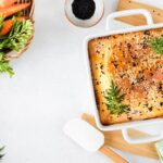 Морковно-творожная запеканка в духовке с манкой