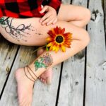 Маленькие тату-эскизы для девушек на щиколотке