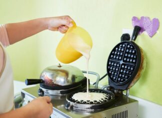 Рецепт теста для венских вафель в электровафельнице на молоке