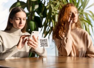 Сканирование QR-кода в ВК на телефоне