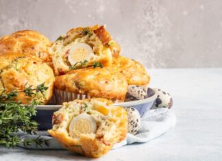 Несладкие маффины для перекуса