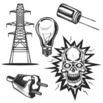 Рисунок катушки Тесла