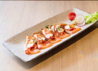 Салат Суши Слоями с Красной Рыбой: Пошаговый Рецепт