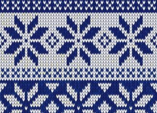 Узоры спицами: лицевые и изнаночные педали