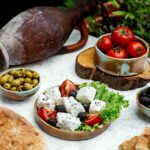 Греческий салат с сыром: классический рецепт