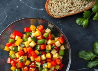 Салат из перца и кабачков на зиму