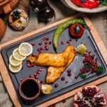 Грузинская курица с грецкими орехами