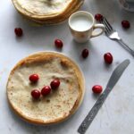 Рецепт сладких блинов на воде с яйцами