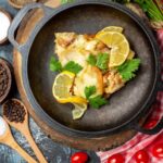 Классический чахохбили из курицы на сковороде по грузински