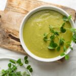 Кабачковый суп-пюре со сливками