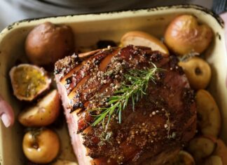 Вкусная рулька свиная в духовке