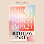 Приглашение на день рождения: личные слова