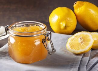 Лимонное варенье с кожурой через мясорубку