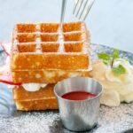 Венские вафли в вафельнице на кефире