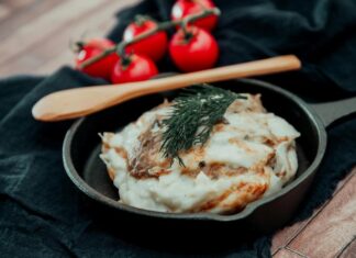 Свинина со Сметаной на Сковороде