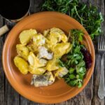 Татарское блюдо: картошка и тесто