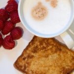 Гренки с сахаром и яйцом с молоком