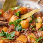 Афганский казан: картошка со свининой