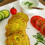 Кабачковые оладьи с сыром на сковороде