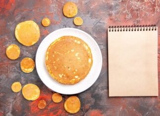 Рецепт тонких блинов с дырочками на молоке