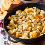 Кабачки с фаршем и картошкой в духовке