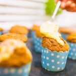 Простые кексы в силиконовых формочках