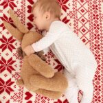 Схема вязания детского пледа спицами для новорожденных