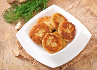 Куриные рубленые котлеты из грудки на сковороде