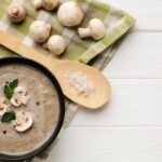 Грибной суп с плавленым сыром