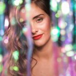 Вечерний макияж для брюнеток с зелеными глазами