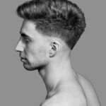 Гранж на средних волосах: мужская стрижка