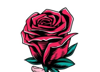 Тату роза на кисти: значение и символы