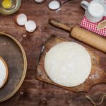 Дрожжевое тесто на молоке для пиццы