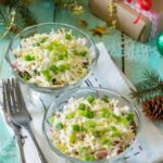 Крабовые палочки и рис: классический салат