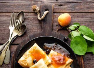 Фаршированные блины для праздничного стола