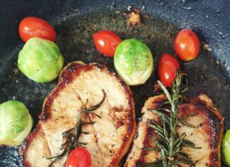 Запеченная рыба с овощами в духовке