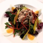 Салат из отварной говядины с болгарским перцем