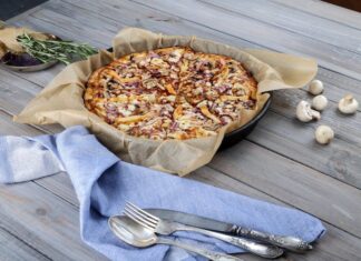 Тесто для пирога с грибами в духовке