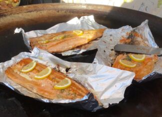 Судак в духовке: время запекания