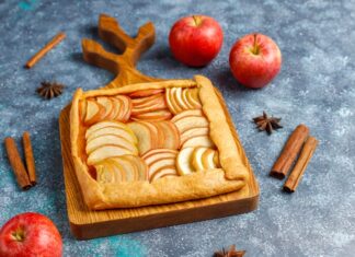 Яблочный пирог в духовке