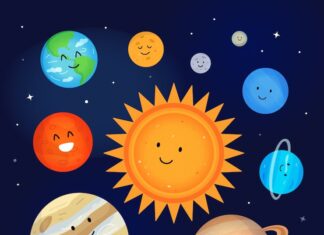 Земля: Планета Солнечной системы для детей