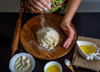 Тесто для пирогов на сковороде