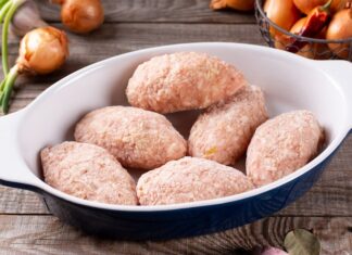 Куриные котлеты на пару из фарша