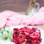 Капустно-свекольный салат на зиму