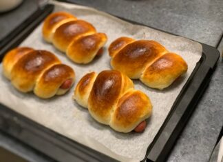 Французская булочка: рецепт в духовке