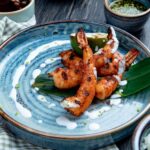 Креветки в соевом соусе с чесноком