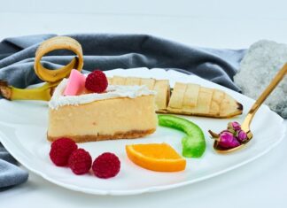 Чизкейк без выпечки с печеньем и желатином