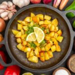 Тушеная картошка с морковью и луком