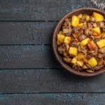 Картошка с печенью: тушеное блюдо на сковороде